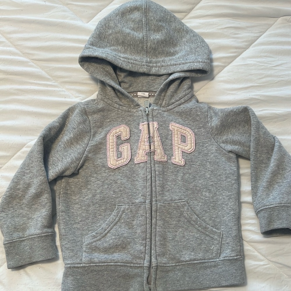 Gap -little girls zip up hoodie 3T